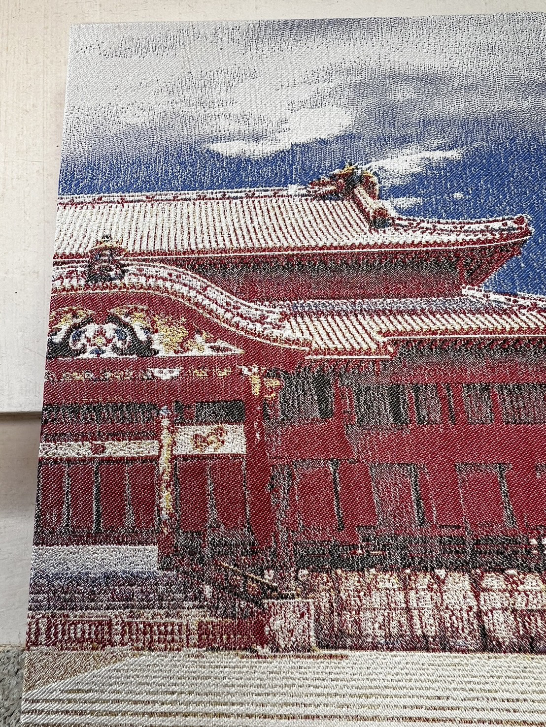 御城印帳(首里城)　　『シルクの生地を使用』