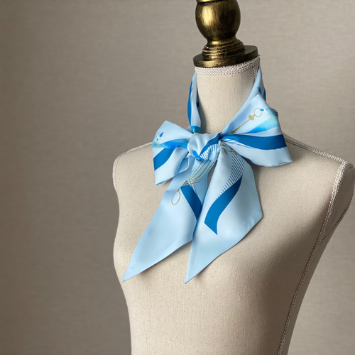 選べるスカーフ】日本製8号帆布 クラシックトートワイドハンドル