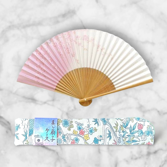 和装小物 着物 浴衣 母の日 プレゼント 大正ロマン 美し扇子ケース 花 