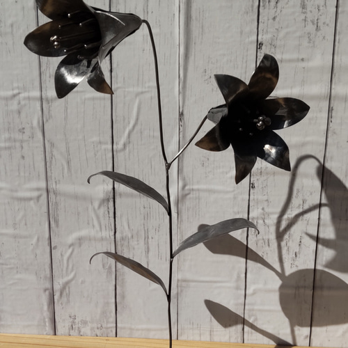 鉄花シリーズ 百合』Japan handmade 立体・オブジェ ちくわ 通販