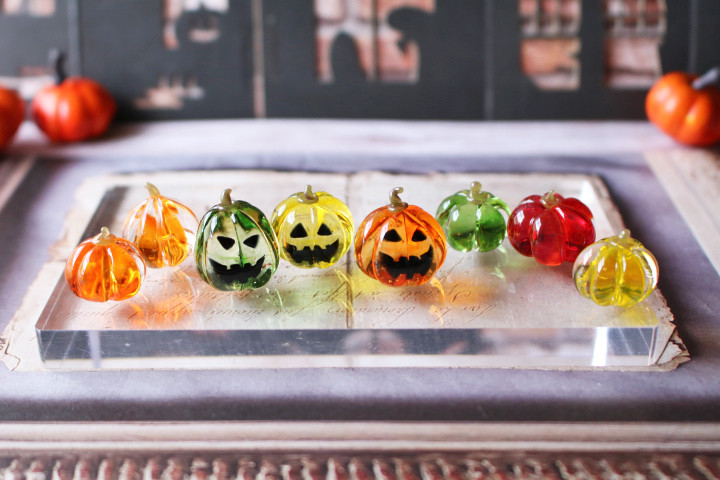 美品レア　ハロウィン ガラスオーナメント　36セット　ジョンデリアン好きにも 美品レア ハロウィン ガラスオーナメント 36セット ジョン