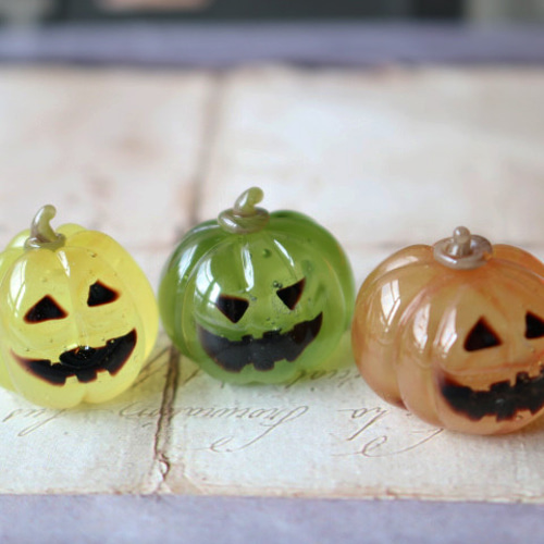 ふーかさま専用（原画）ジャック・オー・ランタンの森 #5【A5／水彩