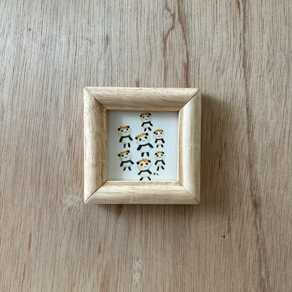 水彩画 原画 パンダ幼稚園 水彩画 原画 パンダ幼稚園 美術品・アンティーク・コレクション