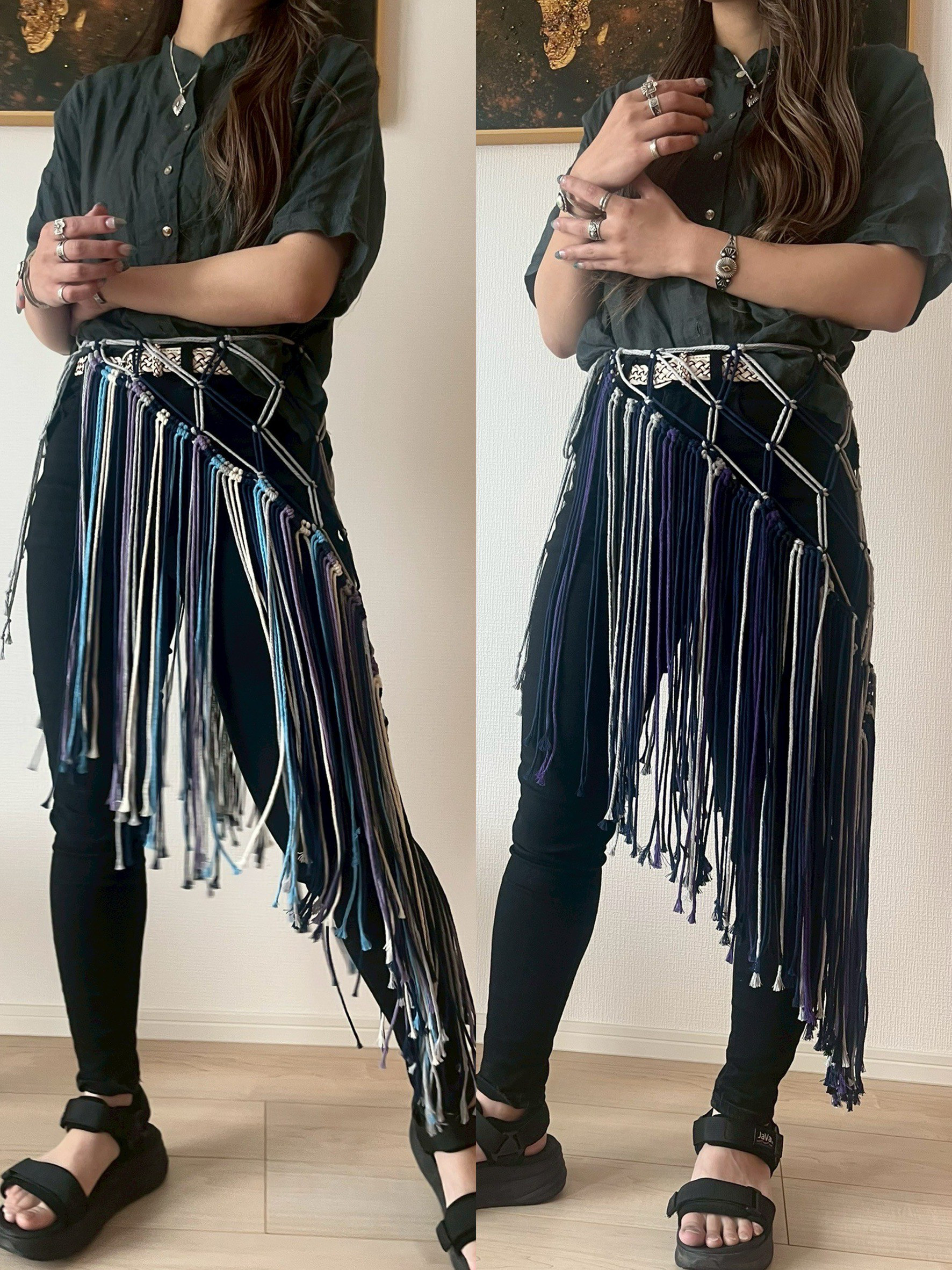 着るタペストリー<BLUE series>  No,311