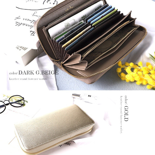 ♡10月6日は天赦日&一粒万倍日 本革長財布 手描きのバラ 蛇腹カード