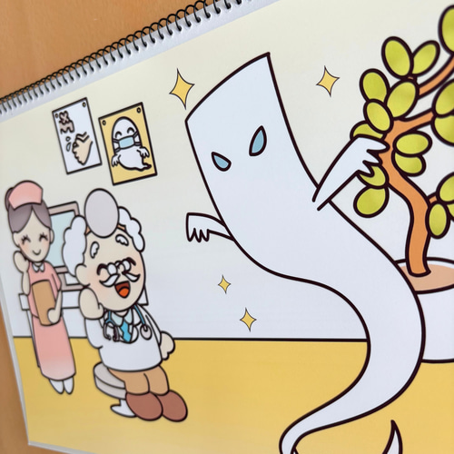 お店屋さんごっこの製作前の導入にも♪スケッチブックシアター