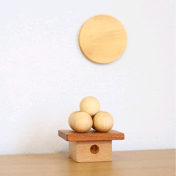 木のお月見団子 十五夜・秋の季節飾りに◎ 無垢材使用 木製インテリア