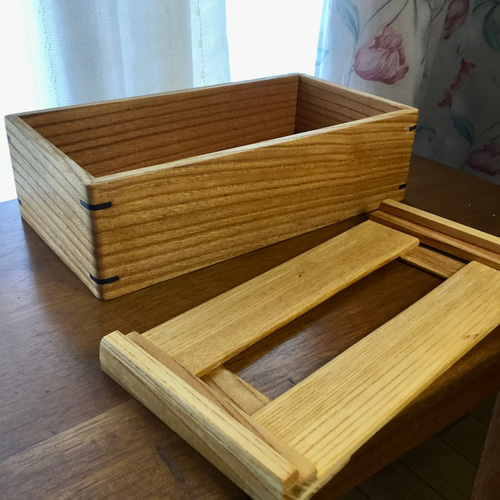 ティッシュペーパーボックス欅 ティッシュケース 詰め替え