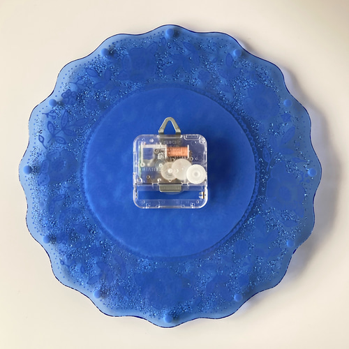 電波時計変更可♪【即納】レースの様に繊細なお花模様のフリル時計（L