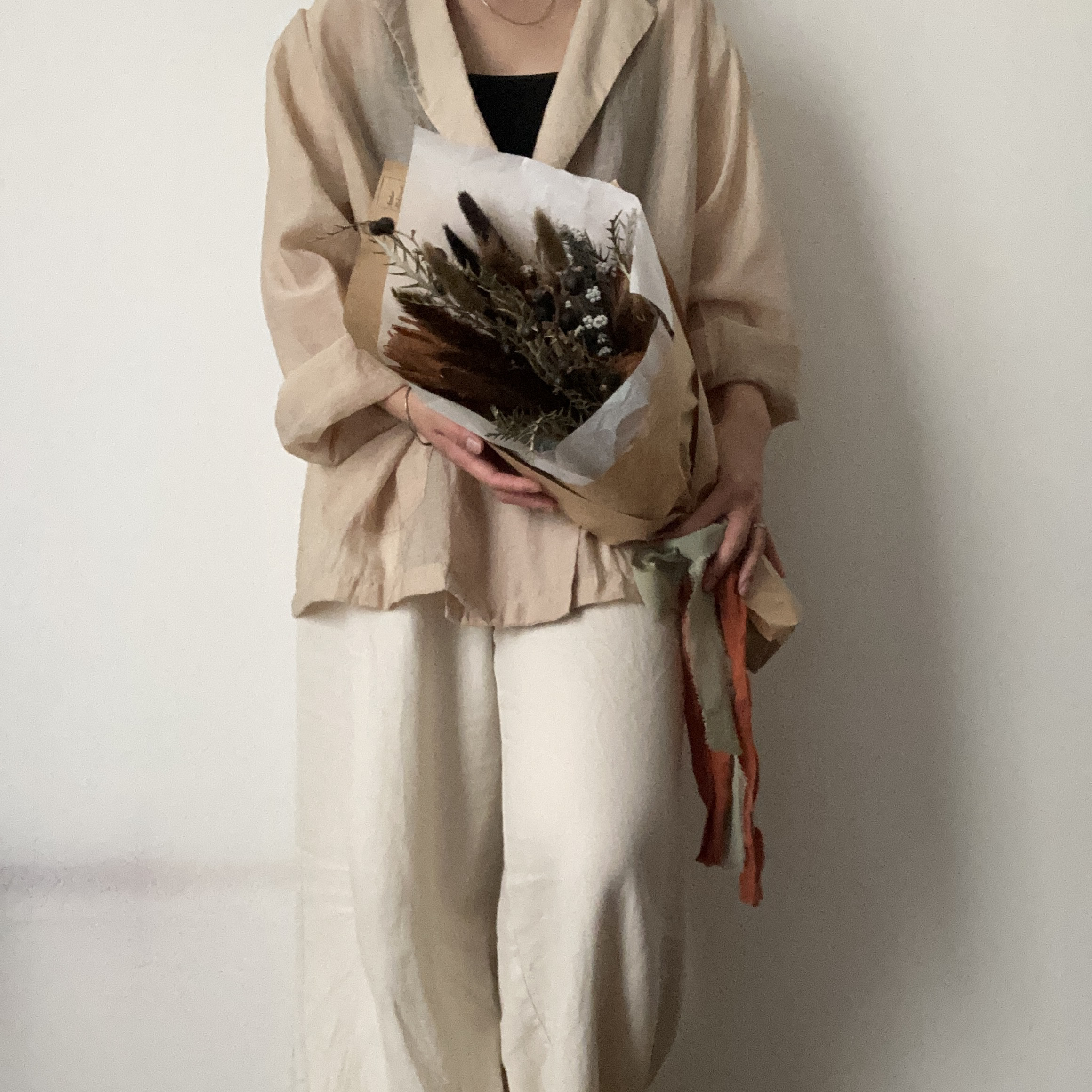 【受注制作】ドライフラワー　スワッグ　花束　ブーケ　ウエディング　ギフト　プレゼントにオススメ