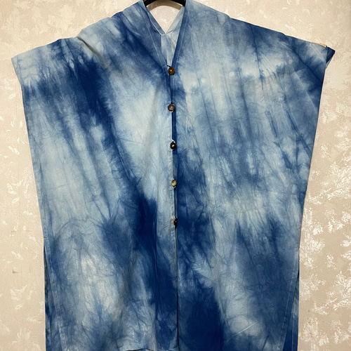 161藍染めコート(絞り染め) コート GOODWAY 通販 18144944