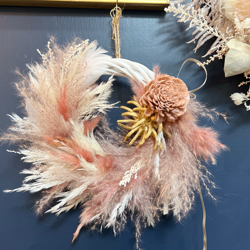 パンパスグラスリース bc62677a6487d38485fb8d357ea1c9