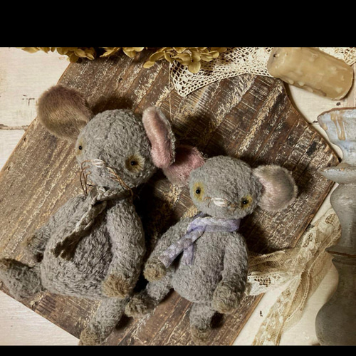 ねずみ　作家　作家様　ハンドメイド　ぬいぐるみ 三角ユウリ (@misumi_yuri) · Instagram photos and Reels