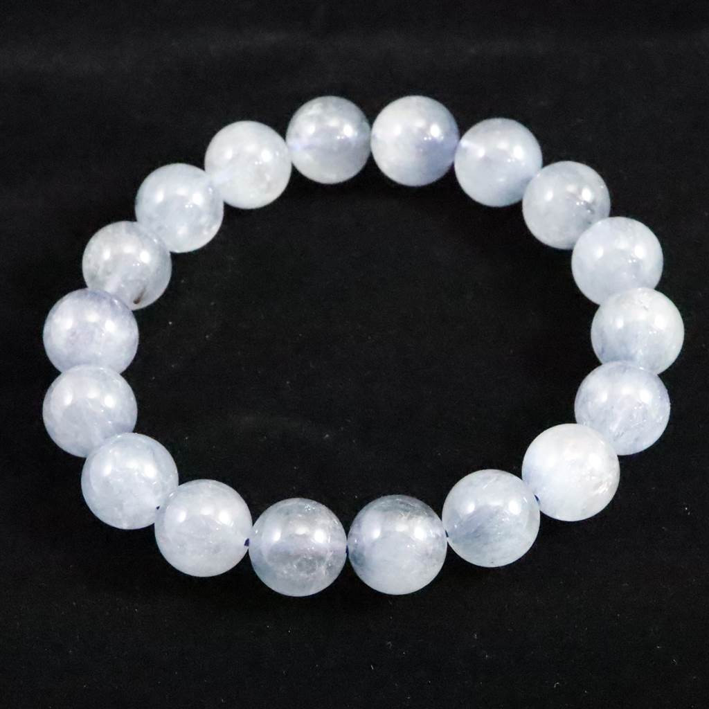 ブラジル産ブルーターラ 11.5ミリブレスレット 33.8ｇ #90521