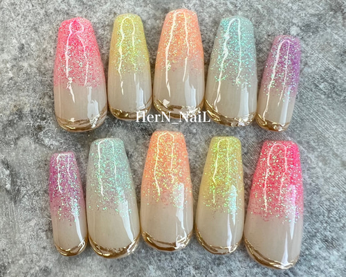 d.i.a.♡グラデーションラメスキニー d.i.a.♡グラデーションラメスキニー