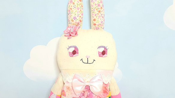 2割引】きらきらおめめのうさぎさん【creema限定】 ぬいぐるみ もち
