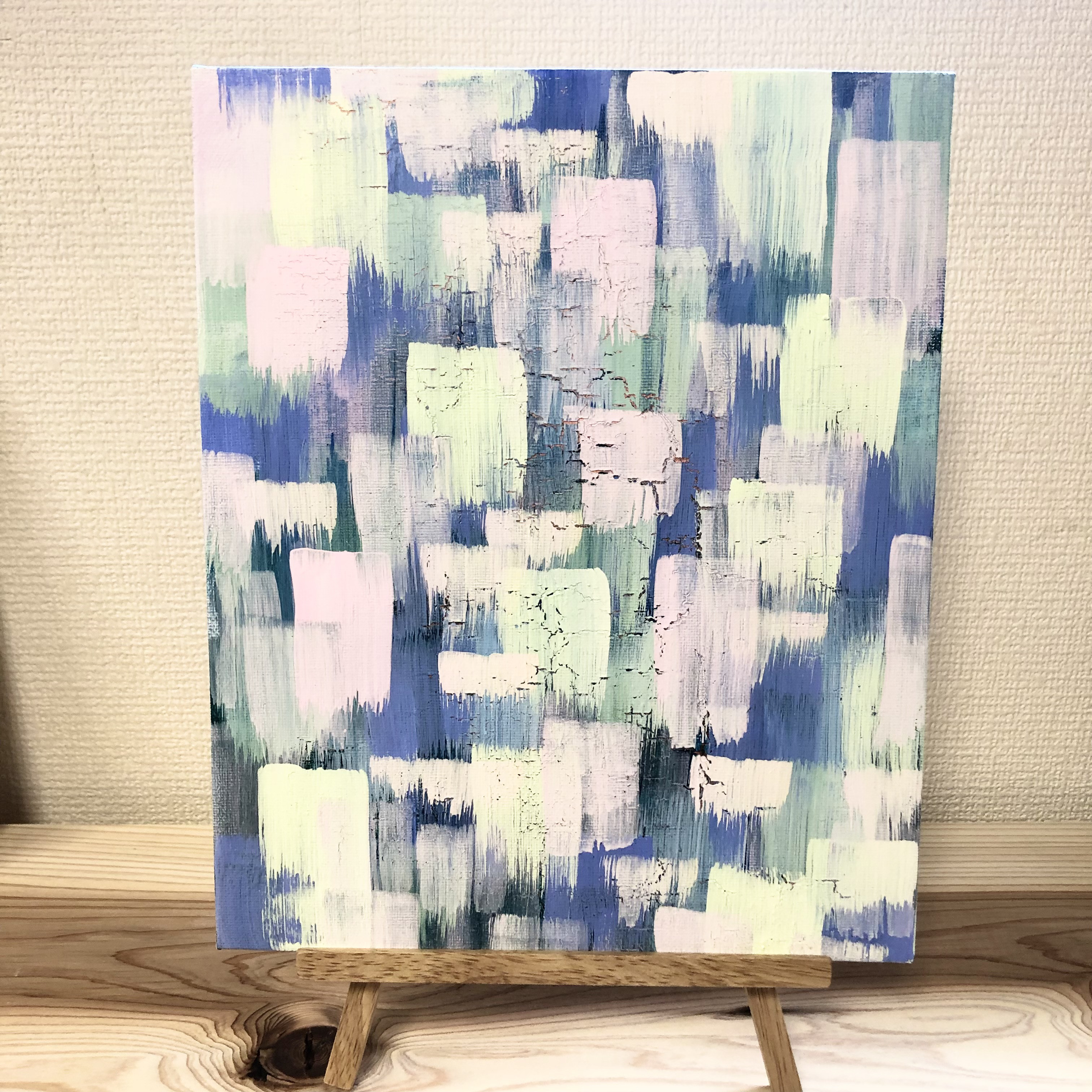 抽象画03】一点もの、アクリル画 絵画 ANR 通販 18145543