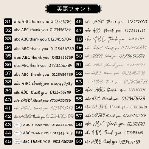 No.7】文章変更OK！ サンキューカード横ver.20枚 メッセージ