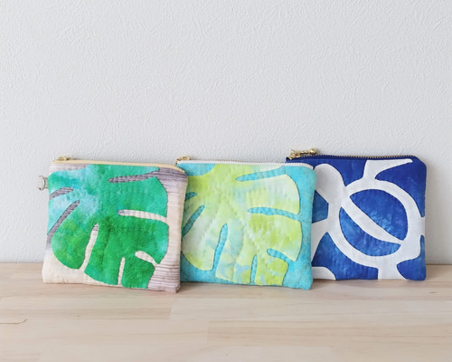 ハワイアンキルト】☆送料込み☆ミニポーチ ポーチ Moani 通販