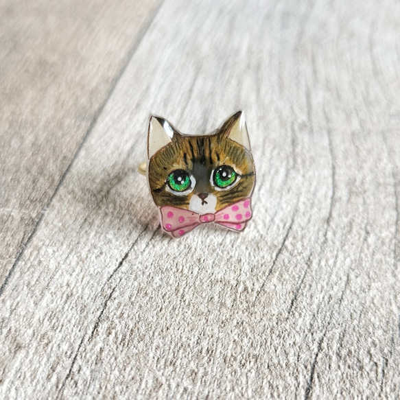 みい様オーダーの猫顔指輪 指輪・リング muku2 通販｜Creema(クリーマ 