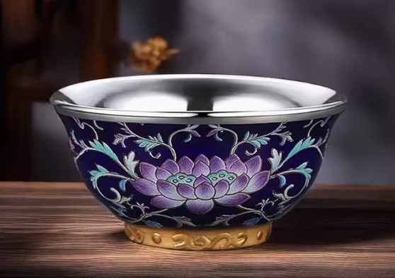 ハンドメイド銀巻き999純銀ライナーマスターカップ 28,500円