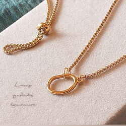 ゴールド ドロップ型クリスタルネックレス 純金 24金 ネックレス ペンダント ティアドロップ しずく型 純金