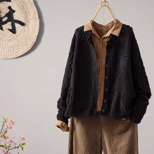 TRUNKPROJECT マルチカラーニットカーディガン