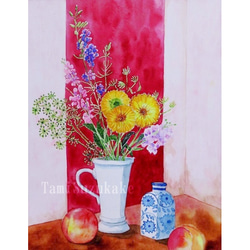 水彩・原画「天使の休息」 絵画 tami suzukake 通販 10085428