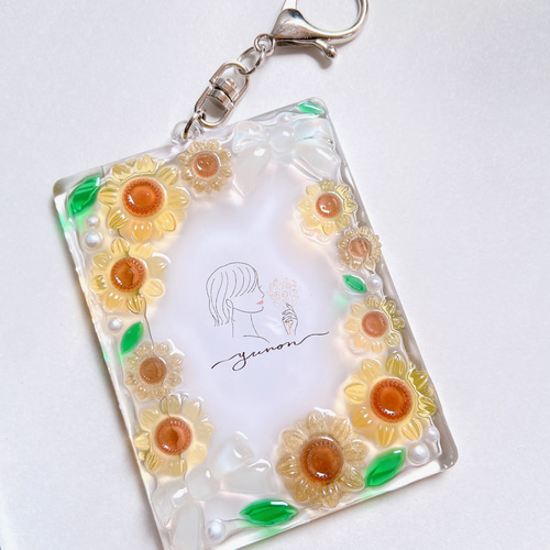 NEW!!YN-TK1 トレカケース 【ひまわり】 キーホルダー 季節限定 その他