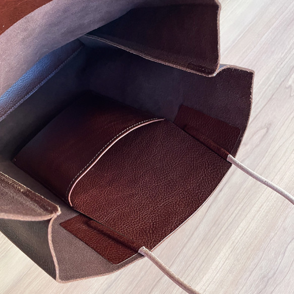 大人の革袋M・A4が入る・ブラウン 皮、革、レザー I1552027745(11935円)