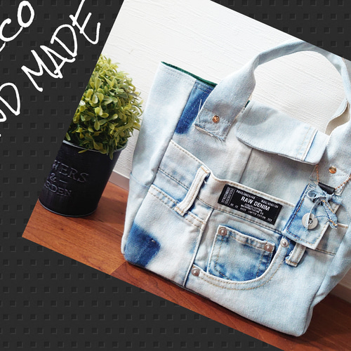 デニムリメイク3wayバック♡♡ 3way Bag／デニムリメイク