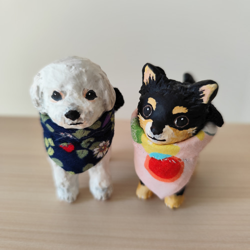 あしべ☆　ハンカチ＆パネル　チワワちゃん柄　17枚+14 枚 あしべ☆様専用 ハンカチ＆パネル チワワちゃん柄 17枚+14 枚