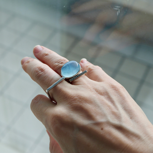 スタジオテンテン 人魚のaquamarine ring アクアマリンリング 人魚のaquamarine]ring 指輪・リング STUDIO TENTEN 通販