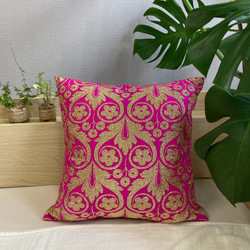 SALEஐ⋆*フランスアンティーク・ふんわり優しい刺繍クッションஐ⋆* Ottomania フラワー刺繍クッション｜クッション｜オルネ ド