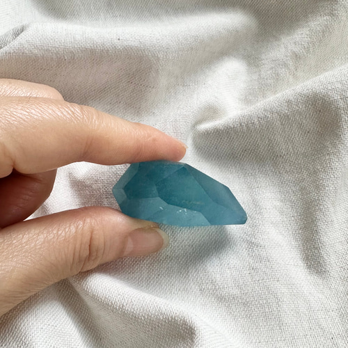 高品質AAA アクアマリン タンブル磨き その他置物 SAKURA STONE