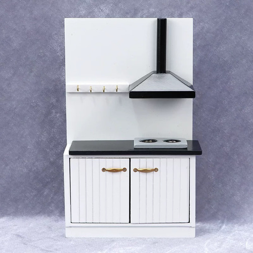 ドールハウス ミニチュア 家具 木製キッチンセット 食堂ドールハウス