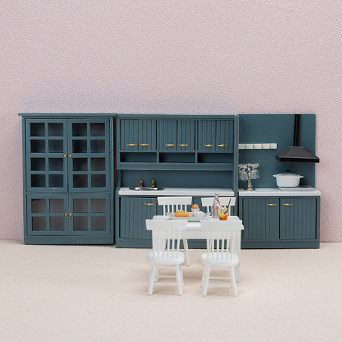 ドールハウス ミニチュア 家具 木製キッチンセット 食堂ドール ドールハウス ミニチュア 家具 木製キッチンセット 食堂ドール