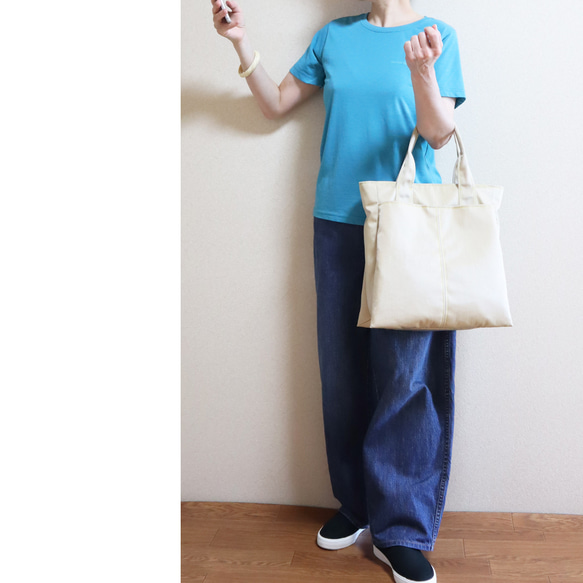 【型紙】トートバッグ・BOBO(ぼぼ)/レシピなし 11枚目の画像