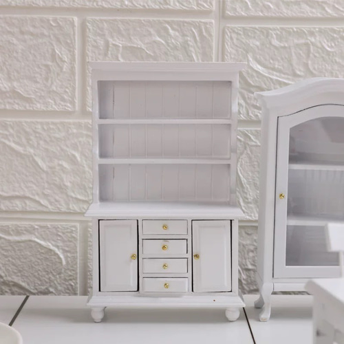 ドールハウス ミニチュア 家具 ドールハウス ミニチュア 食器棚 棚