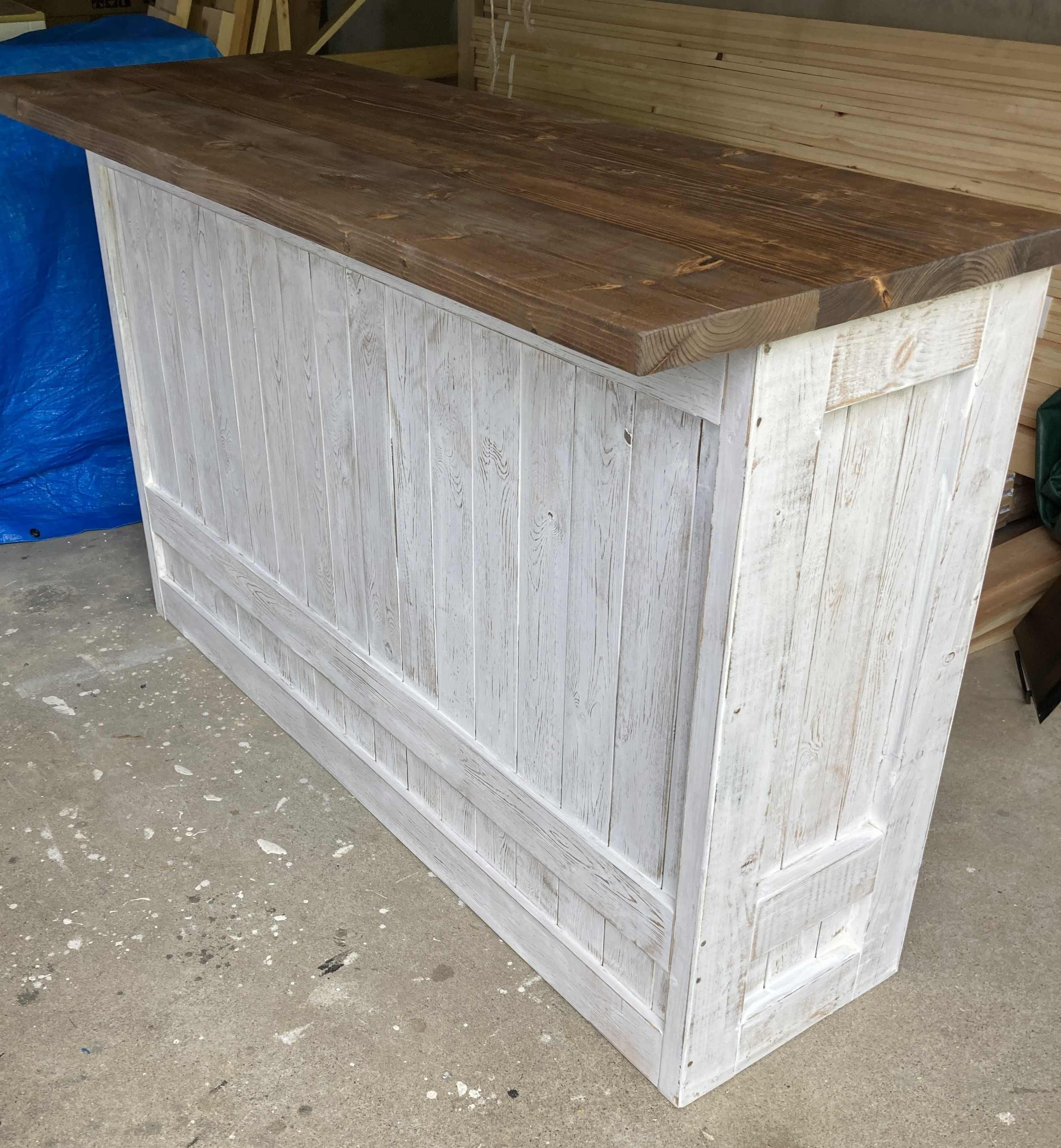 ［受注製作］受付カウンターテーブル　レジカウンター☆☆バーカウンターテーブル【１５００】