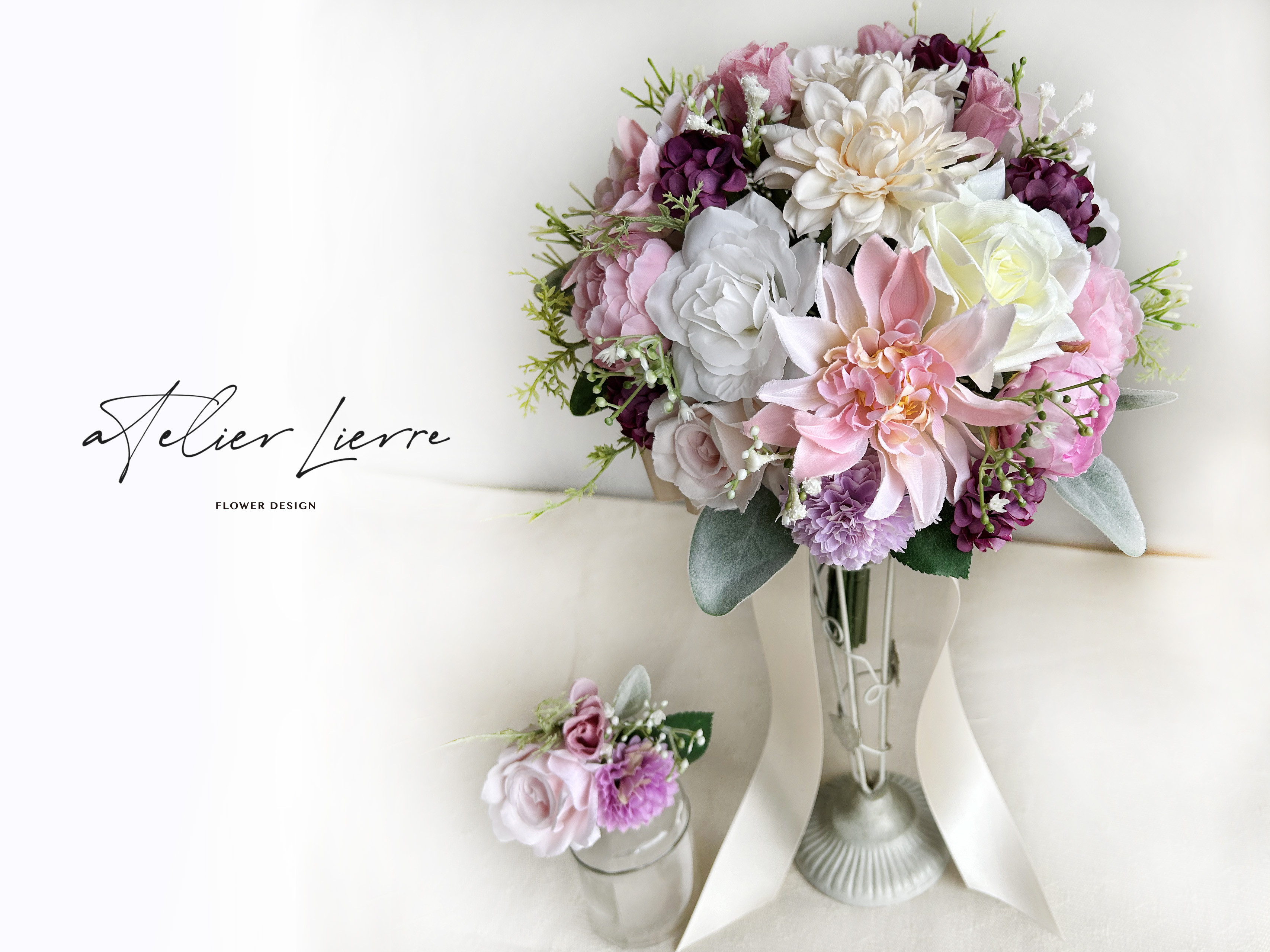 みに様【オーダーメイド】ウェディングブーケ&ブトニアセット