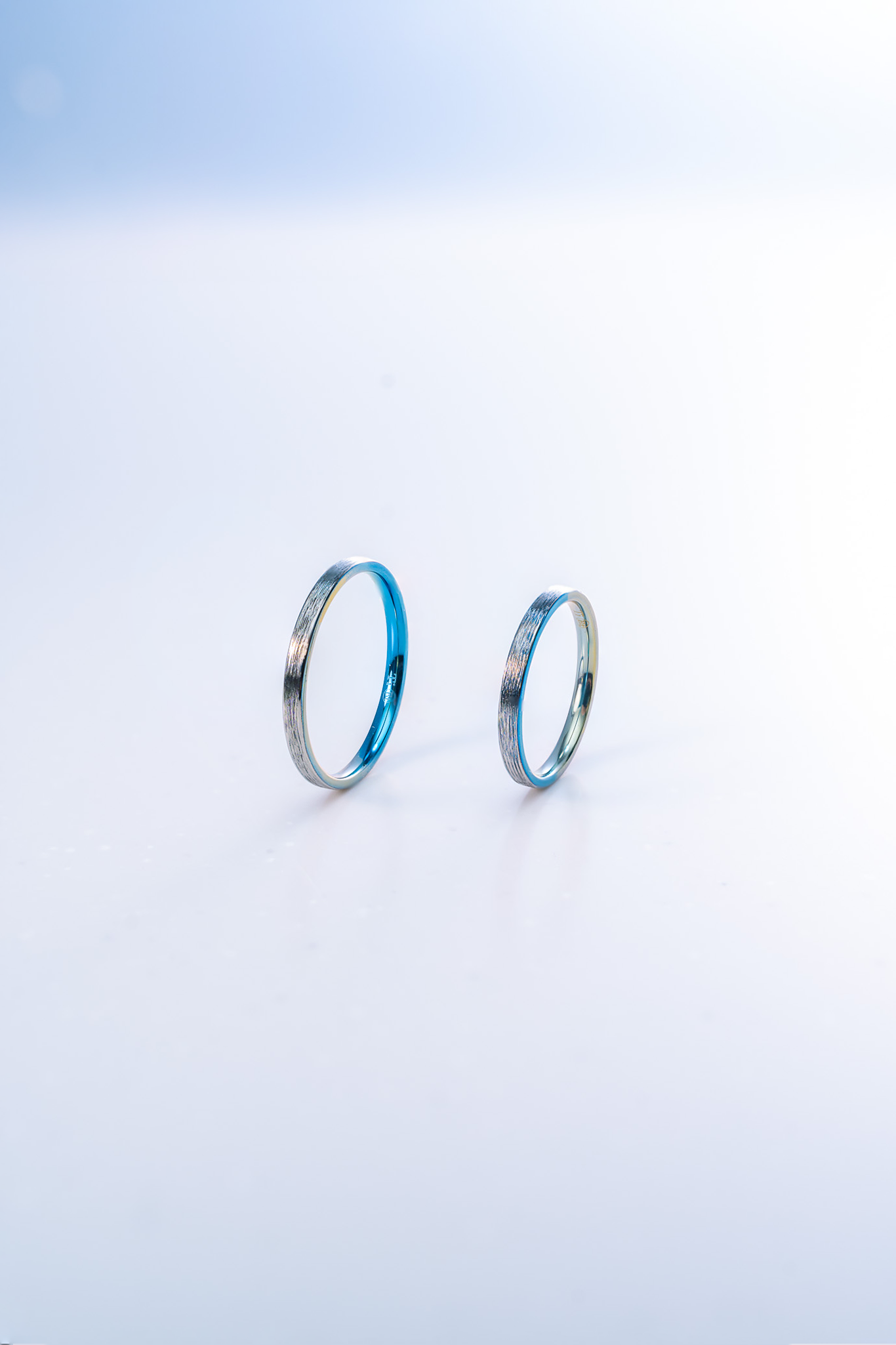 梛涼 (Nagiryo)」チタンリング 繊細なライン ノンアレルギー 指輪  