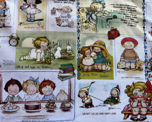 ஐ..トマトガール｡:°ஐ..生地約45×110 生地 brown3104 通販 18149581  