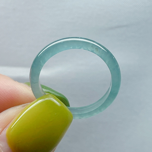 専用　天然本翡翠指輪　本物保証 本翡翠リング 指輪 無含浸 無着色 国石 魔除け お守り 希少 高品質 無