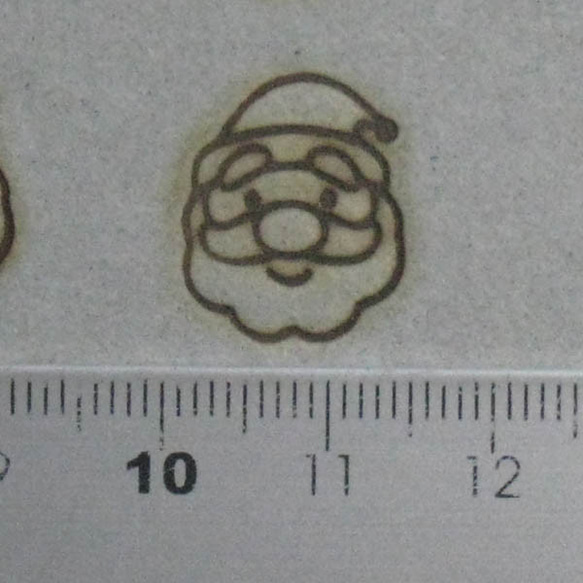 サンタクロース60W焼印電気ごてセット 3枚目の画像