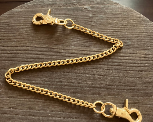 classic wallet chain モード系 designer 真鍮 e96d05cdd2d632f8215ee4ecddeb59