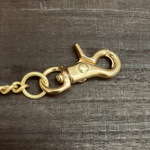 真鍮ウォレットチェーン 1.4 その他ファッション雑貨 kawayo 通販