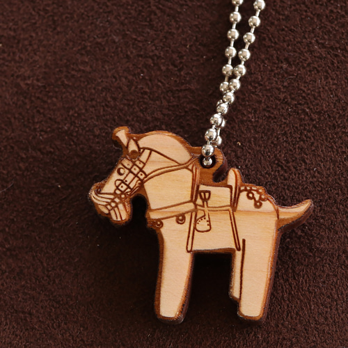 馬形埴輪ヒノキストラップ (659-962) 携帯ストラップ Do_goods 通販