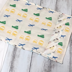 ふんわり六重織ガーゼのフェイスタオル ヒツジ イエロー fuwara バス