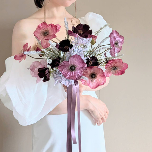 Reine(レーヌ)【アーティフィシャルフラワーブーケ・ブートニア